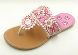 Summer Style Hair ball Flats Slippers