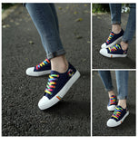 Women Casual Lace-up Canvas