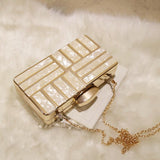 Acrylic Decoration Women Party Chain Purses