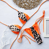 Sexy Summer beach wear Leopard style