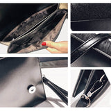 Women Leather Party Clutch Purse