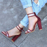 Transparent Super High Heels Shoes 