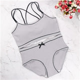 Women Comfort Bra Panties Set