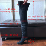 Women Long Stretch High Winter Boots