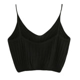 Women's Strappy Sleeveless Racerback Crop Top