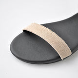 Women Flat Cow Suede Comfortable Sandals 