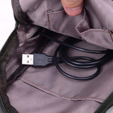 Chest USB Charging Cross-body Bag