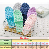 Women PVC Soft Flat Indoor Slippers