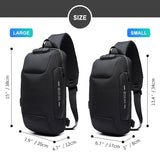 Male Waterproof Short Trip Chest Bag