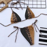 Sexy Summer beach wear Leopard style