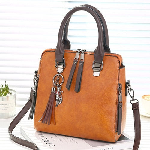 WDL7432) PU Leather Bags Messenger Bags for Women Ladies Purse