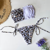 Sexy bathing suit Bandeau Micro swimsuit Bikinis Set