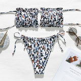 Sexy bathing suit Bandeau Micro swimsuit Bikinis Set