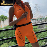 Women Fitness Sleeveless Sporting Playsuits