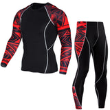 Men's Fitness Tights Clothing Sets