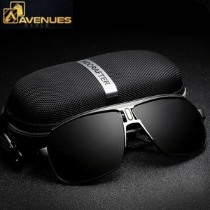 Men Polarized UV400 Pilot Sunglasses