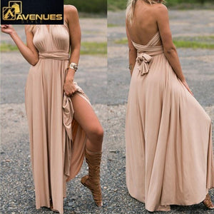 Sexy Bridesmaid Maxi Long Dress