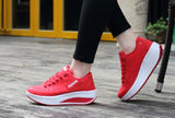 Women Height Increasing Breathable Sneakers