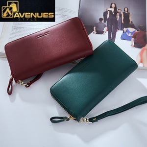 Women Long Clutch Wristband Wallets