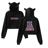 Women Sexy Navel Hoodie