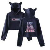 Women Sexy Navel Hoodie