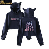 Women Sexy Navel Hoodie