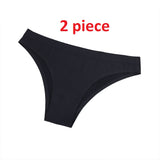 2 pieces Women Ice-silk Seamless Panties