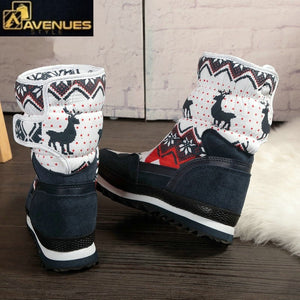 Women Winter Warm Christmas Boot