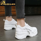 Lace-Up Breathable Women Sneakers