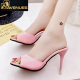 Women Comfortable High Heels Sandals