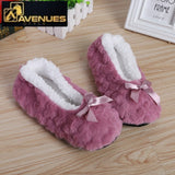 Soft Plush Indoor Home Slippers