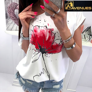 Women Short Sleeve Top T-Shirt