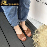 Women Open Toe Flat Leisure Sandal