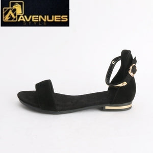 Leather Women Chunky Sandals