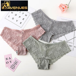 Women Sexy Lace Waist Cute Underwear