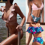 Women Push-Up Swimsuit Bikini Set