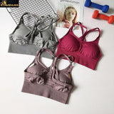 Women's Seamless Running Sports Bra