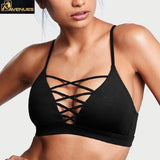 Female Crisscross Yoga Wear Gym Sports Bra