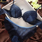 V-neck Underwear bra set