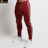 Men Striped Sport Sweatpants