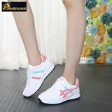 Women Breathable Walking Mesh Flat Shoes