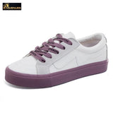 Mixed Colors Lace Up Female Fashion Sneakers