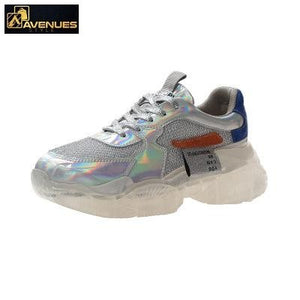 Trend Women Transparent Jelly Sneakers