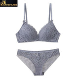 Women's Cotton Breathable Bra Set