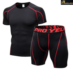 Men Gym Tight Clothing Sets