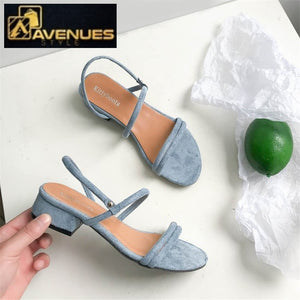 Women's Low Heel Outdoor Sandals