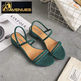 Women's Low Heel Outdoor Sandals