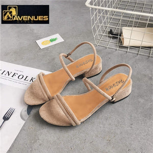 Foot Ring Straps Flat Outdoor Sandals