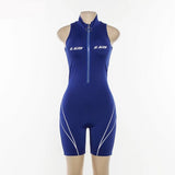 Women Fitness Sleeveless Sporting Playsuits