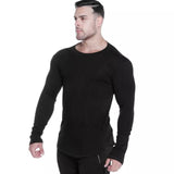 Men's Gym Fitness Skinny T-shirt